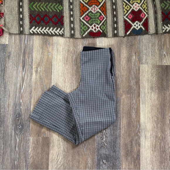 Everlane Kick Crop Work Pant Gray Plaid Sz 6 EUC - Picture 6 of 9